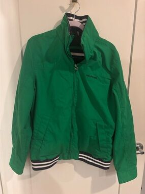 Tommy Hilfiger Men’s Green Zip-Front Jacket